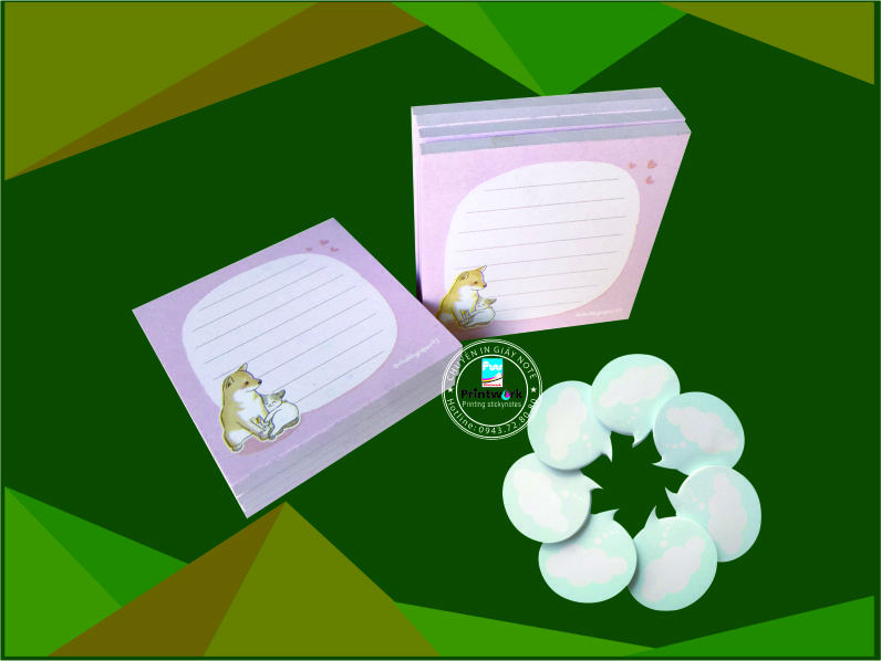 GIẤY NOTE IN THEO YÊU CẦU